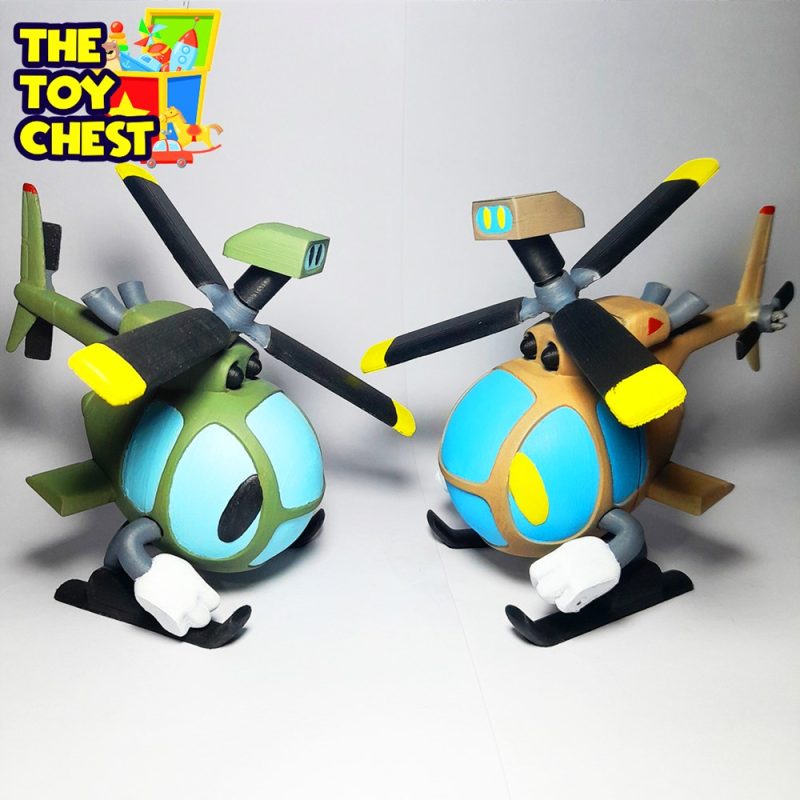 直升机玩具-3D合纵社-3D打印模型STL格式3mf格式免费下载！