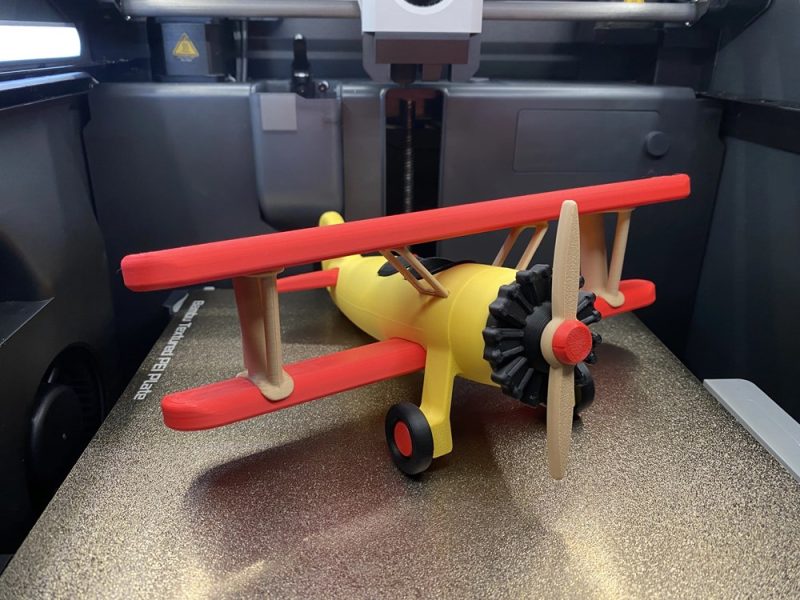 波音斯蒂尔曼75玩具飞机-3D合纵社-3D打印模型STL格式3mf格式免费下载！