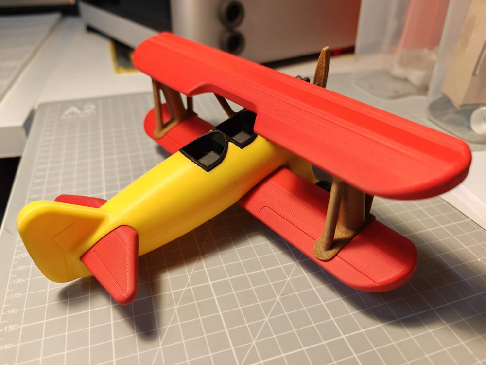 图片[2]-波音斯蒂尔曼75玩具飞机-3D合纵社-3D打印模型STL格式3mf格式免费下载！