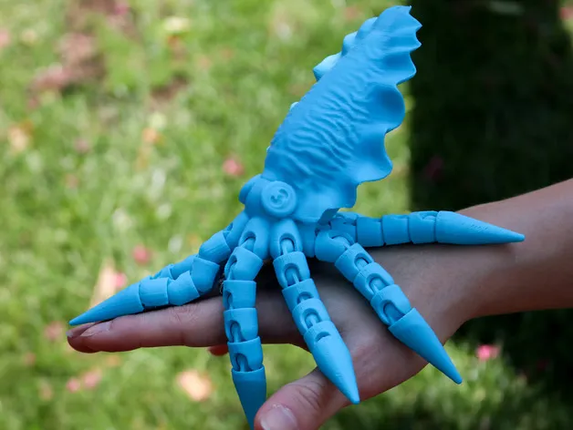 图片[2]-可动章鱼-3D合纵社-3D打印模型STL格式3mf格式免费下载！