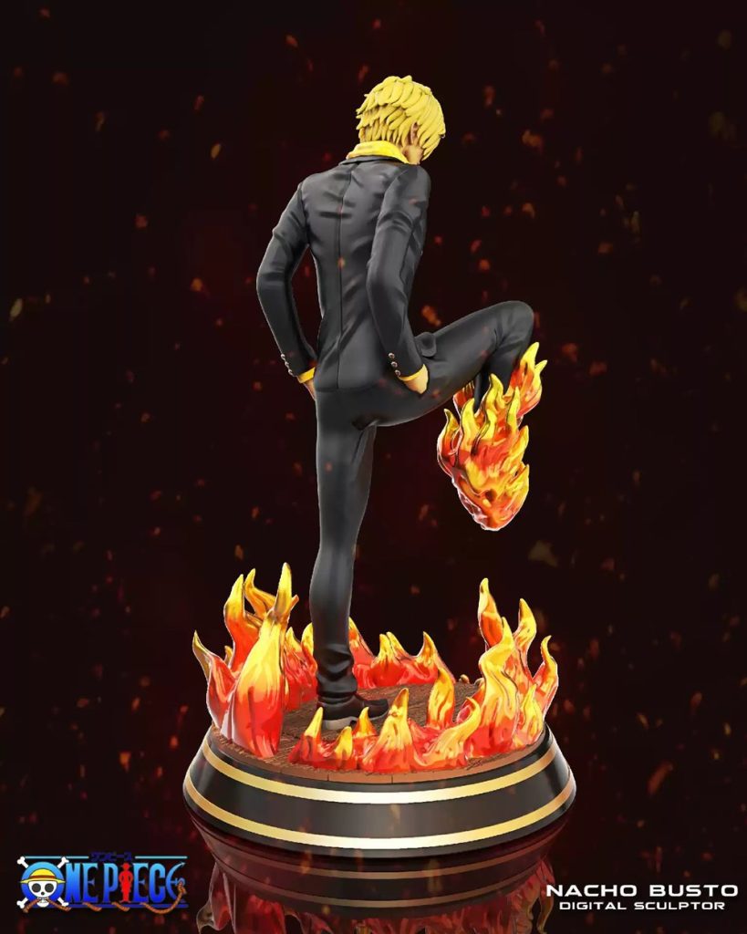 图片[3]-【海贼王】山治-3D合纵社-3D打印模型STL格式3mf格式免费下载！