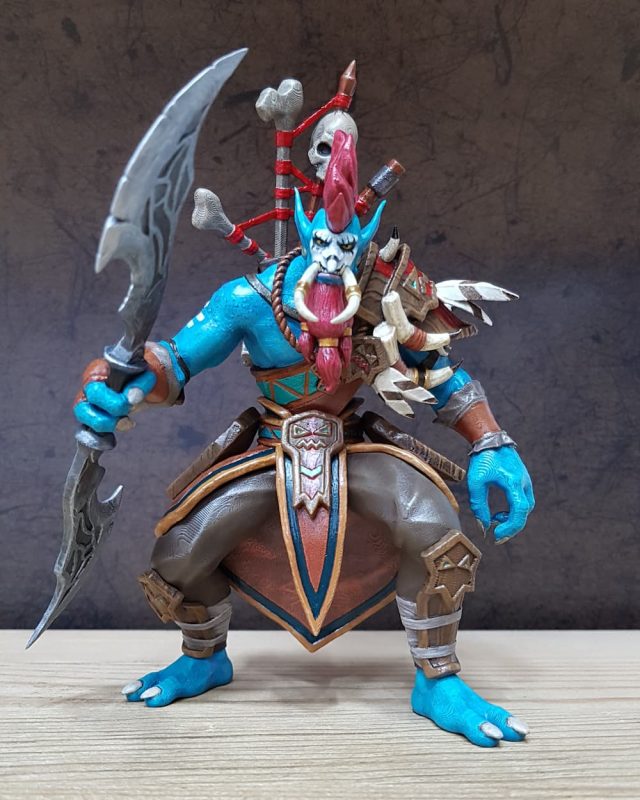 【魔兽世界】暗影猎手沃金-3D合纵社-3D打印模型STL格式3mf格式免费下载！