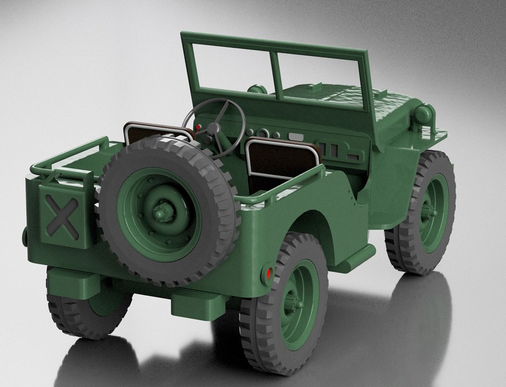 图片[3]-威利吉普车-3D合纵社-3D打印模型STL格式3mf格式免费下载！