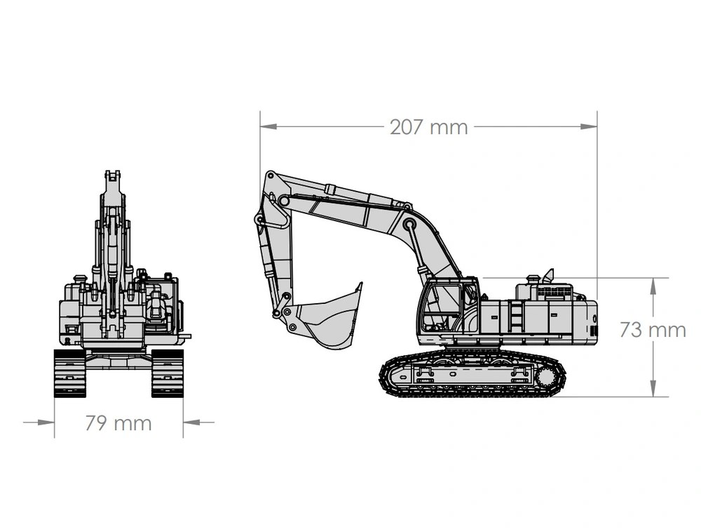 图片[3]-挖掘机-3D合纵社-3D打印模型STL格式3mf格式免费下载！