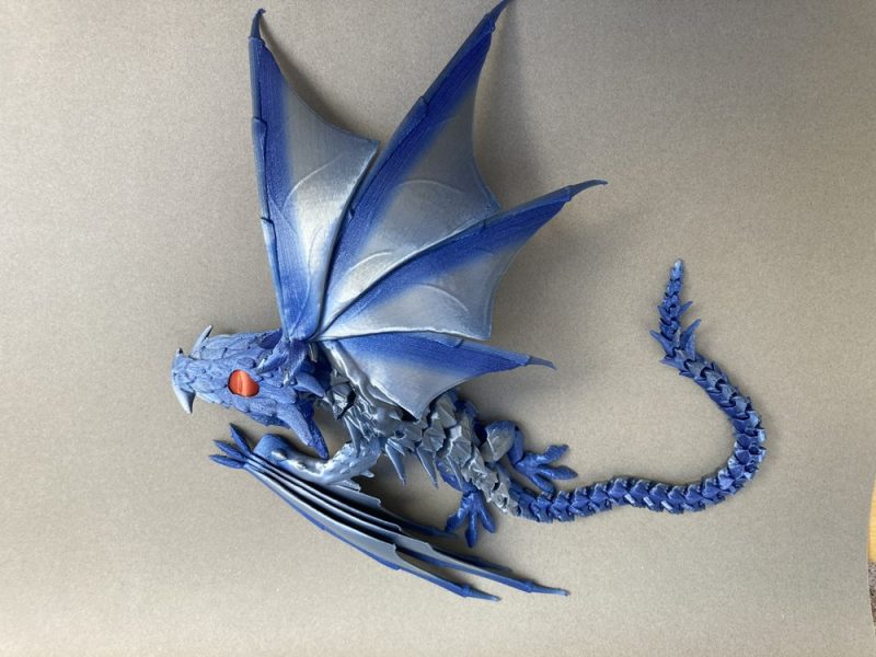 咬手指龙-3D合纵社-3D打印模型STL格式3mf格式免费下载！