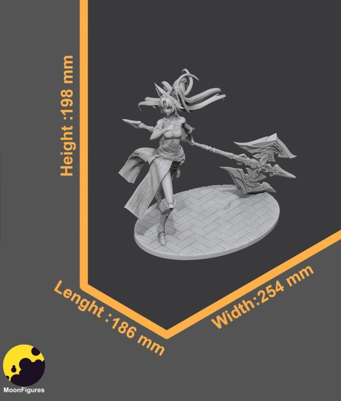 【崩坏：星穹铁道】Moon Figures - Honkai - Feixiao-3D合纵社-3D打印模型STL格式3mf格式免费下载！