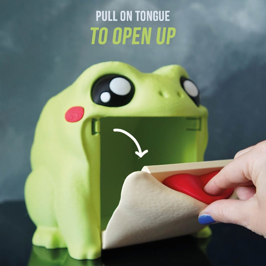 图片[2]-青蛙卷纸盒LeHa Design Frodrick the Toilet Paper Dispenser-3D合纵社-3D打印模型STL格式3mf格式免费下载！