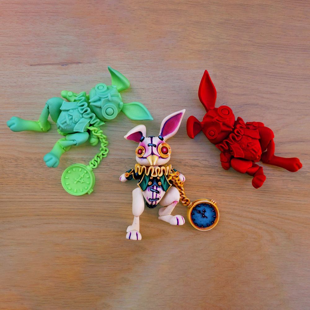 图片[2]-【恐怖系列】64.越狱兔White Rabbit-3D合纵社-3D打印模型STL格式3mf格式免费下载！