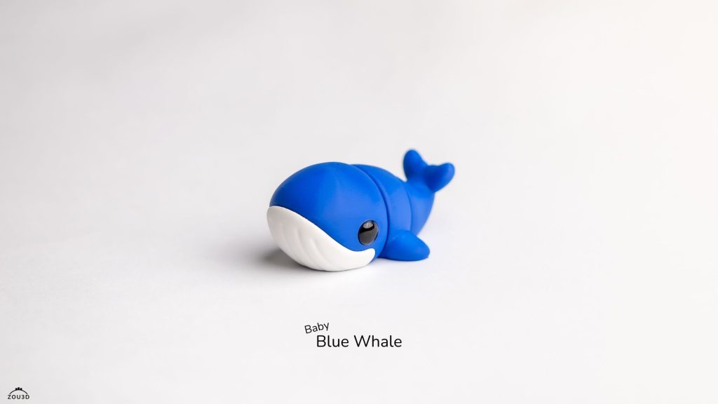 小蓝鲸鱼 Baby_Blue_Whale-3D合纵社-3D打印模型STL格式3mf格式免费下载！