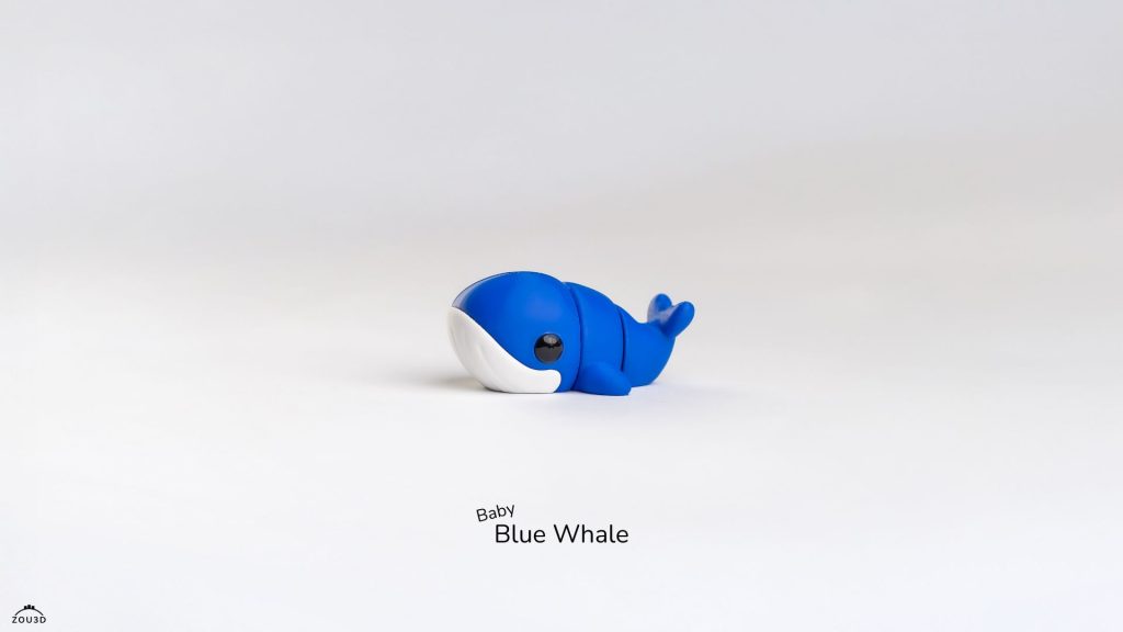 图片[2]-小蓝鲸鱼 Baby_Blue_Whale-3D合纵社-3D打印模型STL格式3mf格式免费下载！