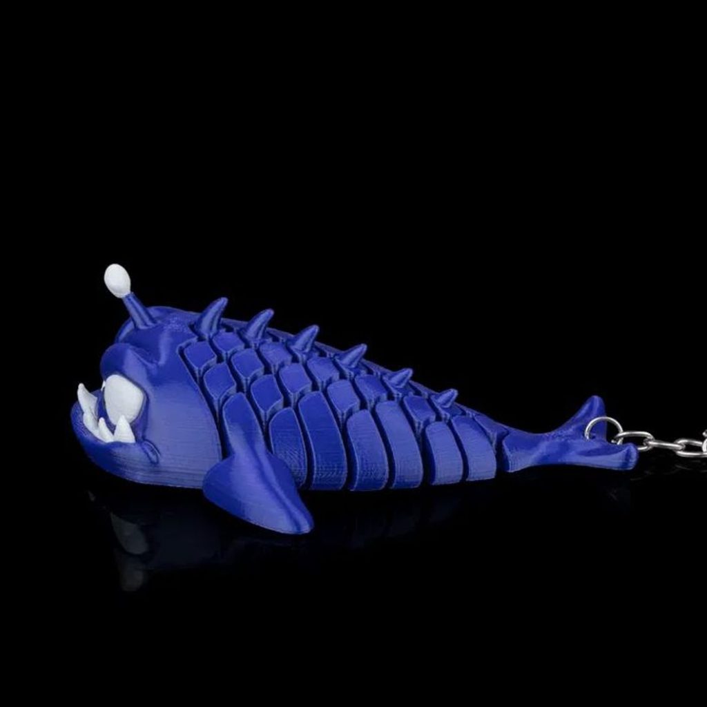 图片[3]-琵琶鱼钥匙链-3D合纵社-3D打印模型STL格式3mf格式免费下载！