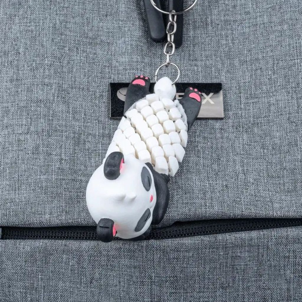 图片[2]-熊猫钥匙链-3D合纵社-3D打印模型STL格式3mf格式免费下载！