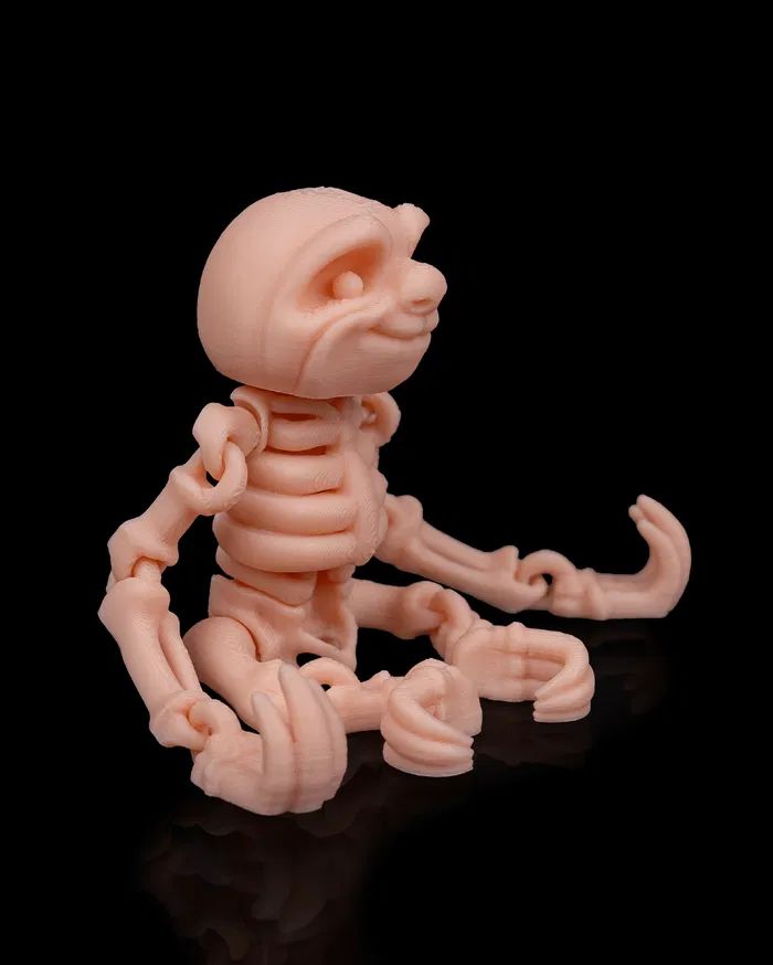 图片[4]-骨架树懒Skeleton Sloth-3D合纵社-3D打印模型STL格式3mf格式免费下载！