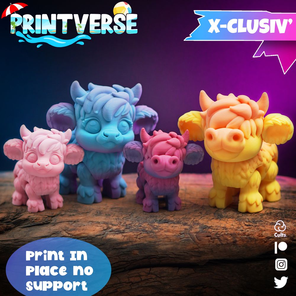 图片[4]-迷你西高地牛-3D合纵社-3D打印模型STL格式3mf格式免费下载！