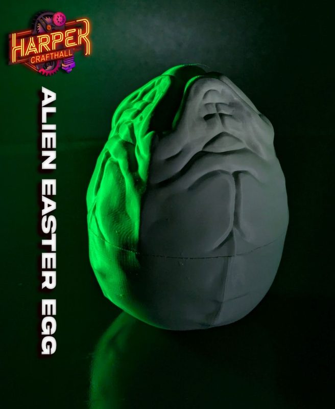 异形彩蛋-3D合纵社-3D打印模型STL格式3mf格式免费下载!