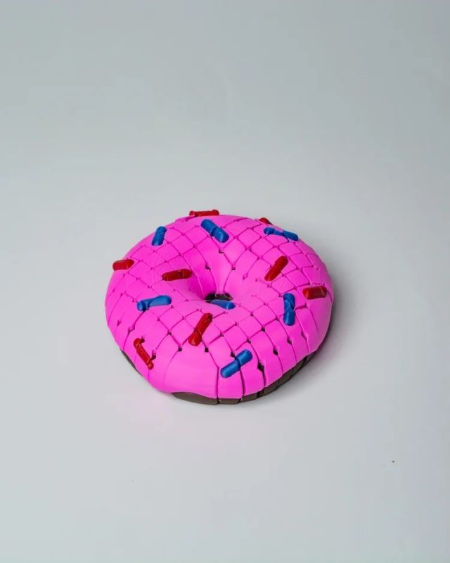 甜甜圈-3D合纵社-3D打印模型STL格式3mf格式免费下载！