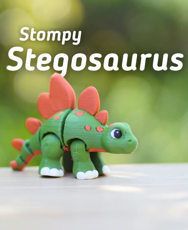 蹦跳剑龙-3D合纵社-3D打印模型STL格式3mf格式免费下载!