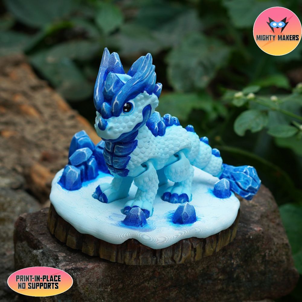 图片[4]-可动冰龙MightyMakers- Ice Dragon-3D合纵社-3D打印模型STL格式3mf格式免费下载！