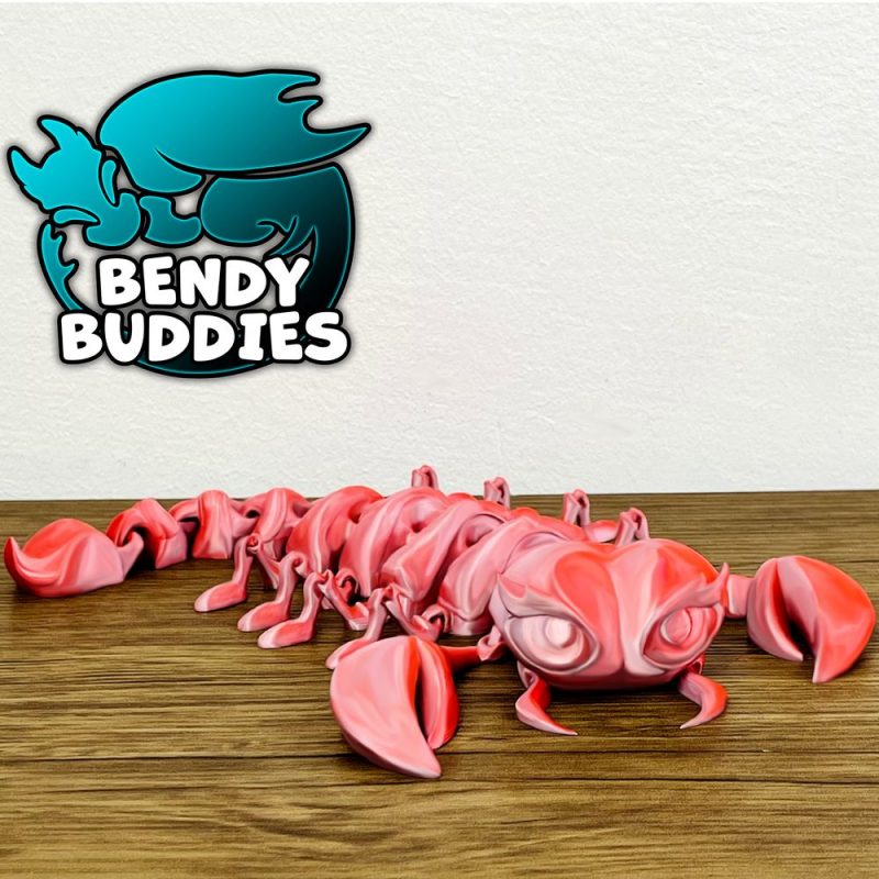 蝎子 Scorpion Girl-3D合纵社-3D打印模型STL格式3mf格式免费下载！