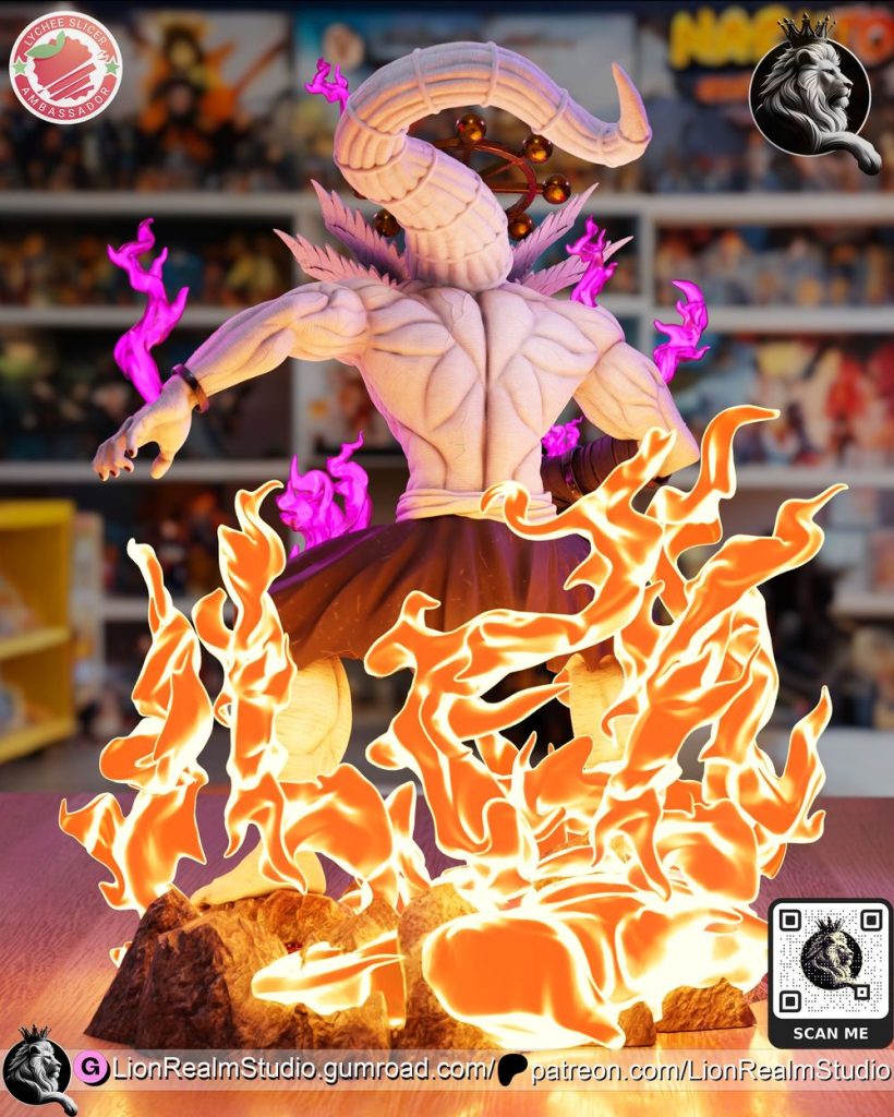 图片[3]-【咒术回战】魔虚罗 LionRealm Studio – Jujutsu Kaisen-3D合纵社-3D打印模型STL格式3mf格式免费下载！