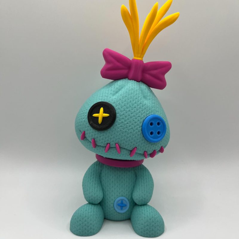 布偶娃娃-3D合纵社-3D打印模型STL格式3mf格式免费下载!