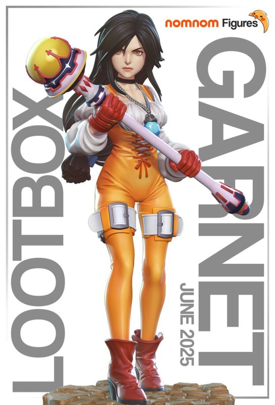 【最终幻想】加奈特·蒂·亚历山德罗斯-3D合纵社-3D打印模型STL格式3mf格式免费下载！