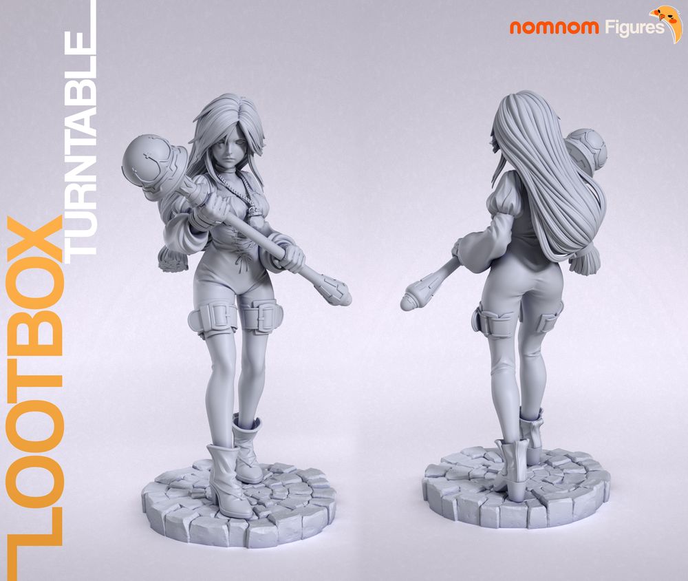 图片[3]-【最终幻想】加奈特·蒂·亚历山德罗斯-3D合纵社-3D打印模型STL格式3mf格式免费下载！