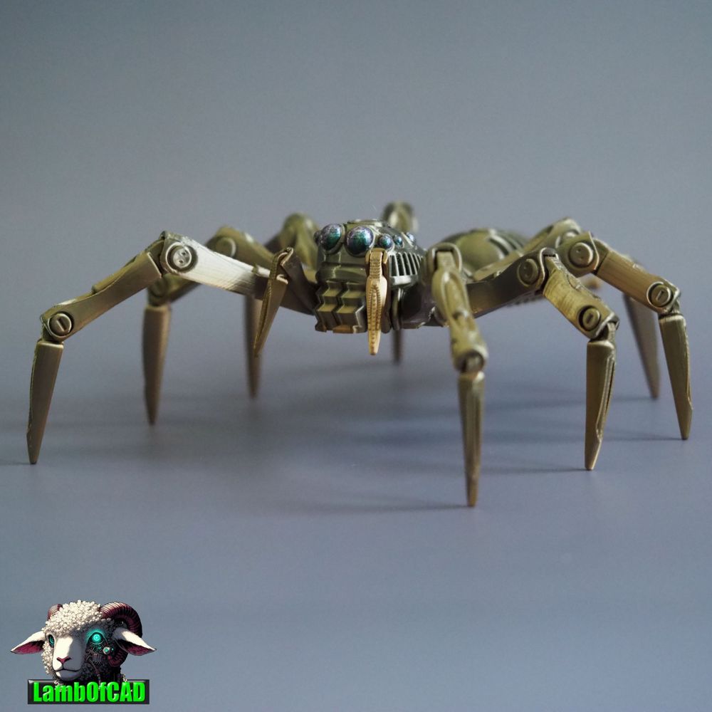 图片[3]-机械蜘蛛-3D合纵社-3D打印模型STL格式3mf格式免费下载！