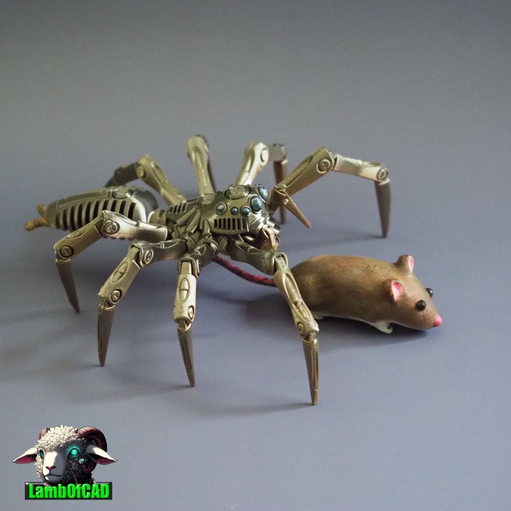 图片[2]-机械蜘蛛-3D合纵社-3D打印模型STL格式3mf格式免费下载！