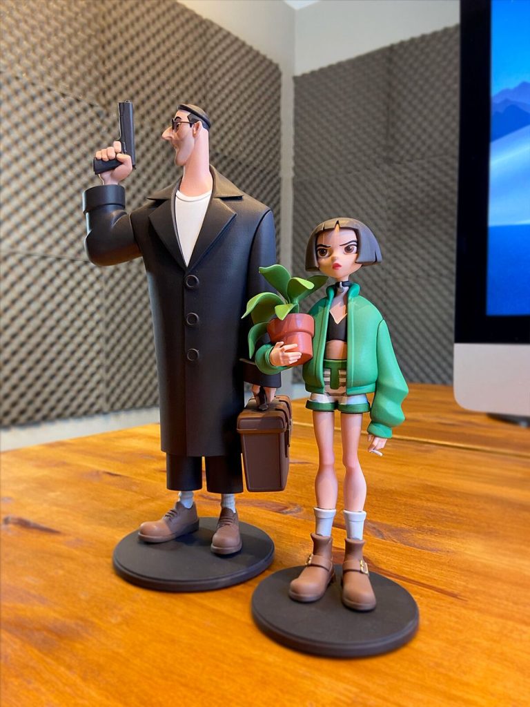 图片[2]-这个杀手不太冷】莱昂和玛蒂尔达-3D合纵社-3D打印模型STL格式3mf格式免费下载！