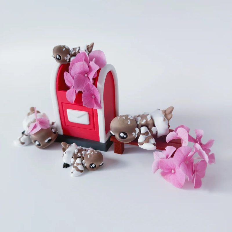 小鸟和鸟舍Pigeon_and_Post_box-3D合纵社-3D打印模型STL格式3mf格式免费下载！