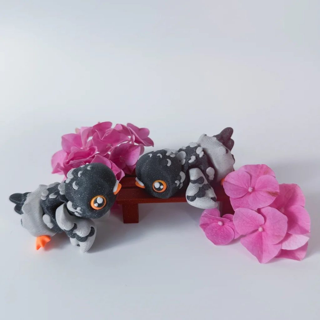 图片[4]-小鸟和鸟舍Pigeon_and_Post_box-3D合纵社-3D打印模型STL格式3mf格式免费下载！