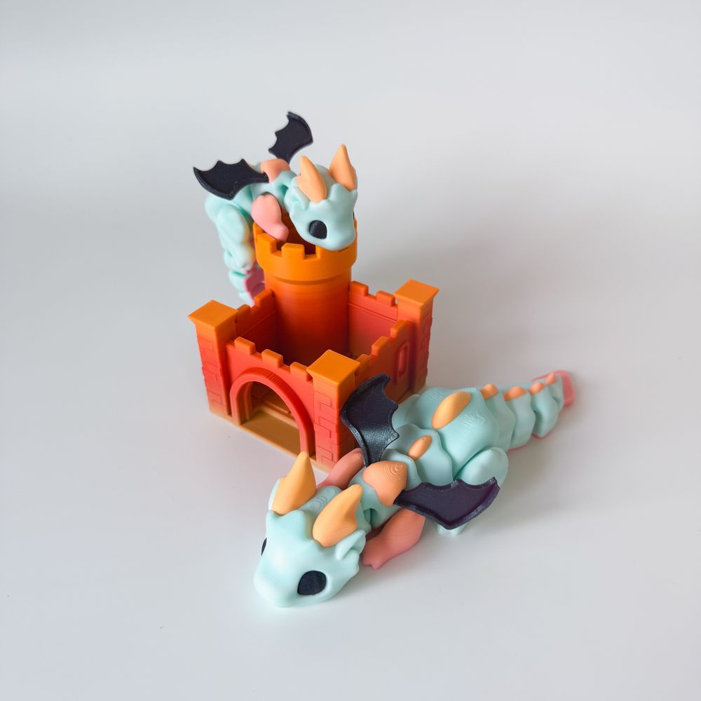 图片[2]-飞龙Little_dragon-3D合纵社-3D打印模型STL格式3mf格式免费下载！