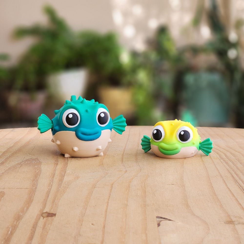 图片[3]-河豚puffer-fish-3D合纵社-3D打印模型STL格式3mf格式免费下载！