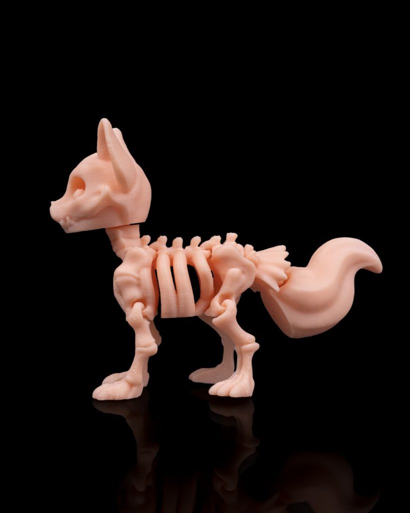 图片[3]-骨架狐狸Zorro esqueleto-3D合纵社-3D打印模型STL格式3mf格式免费下载！