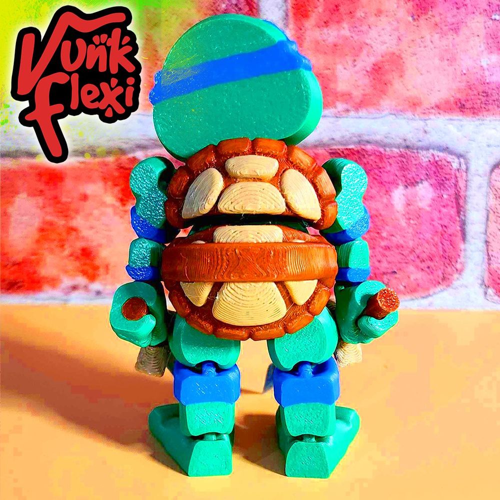 图片[3]-【忍者神龟】莱昂纳多teenage_mutant_ninja_turtles_leonardo-3D合纵社-3D打印模型STL格式3mf格式免费下载！