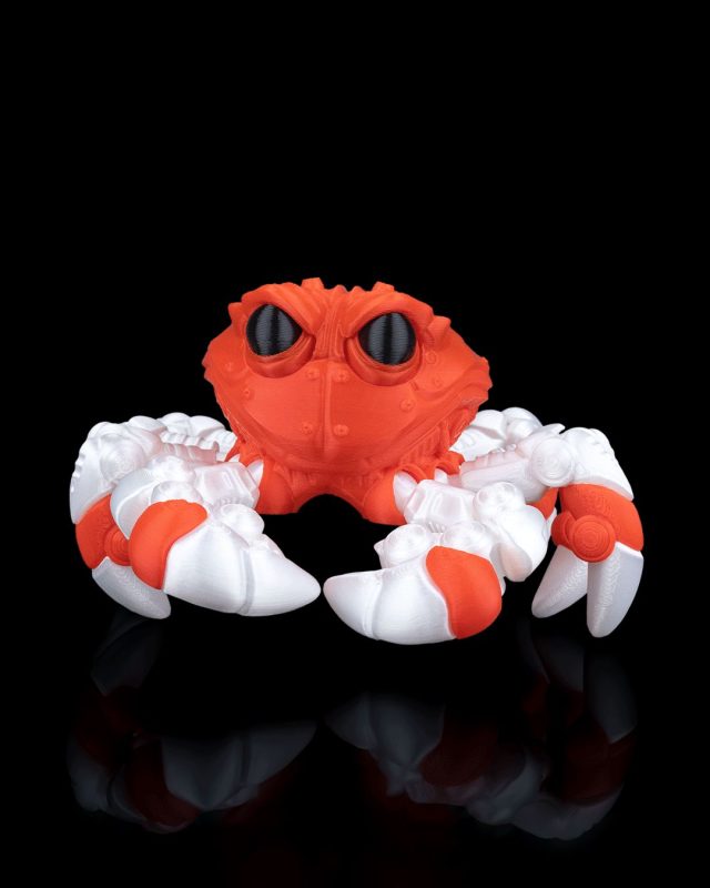 机械螃蟹 ReefDefender-3D合纵社-3D打印模型STL格式3mf格式免费下载！