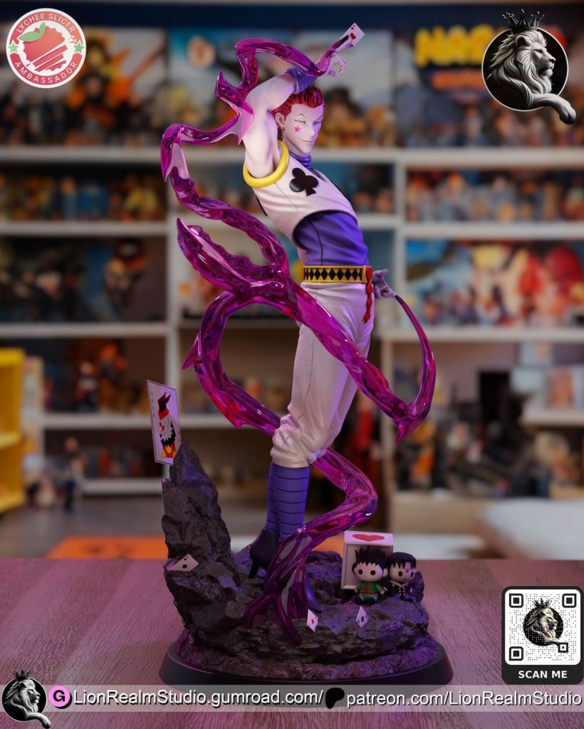 图片[4]-【全职猎人】幻影旅团·西索-3D合纵社-3D打印模型STL格式3mf格式免费下载！