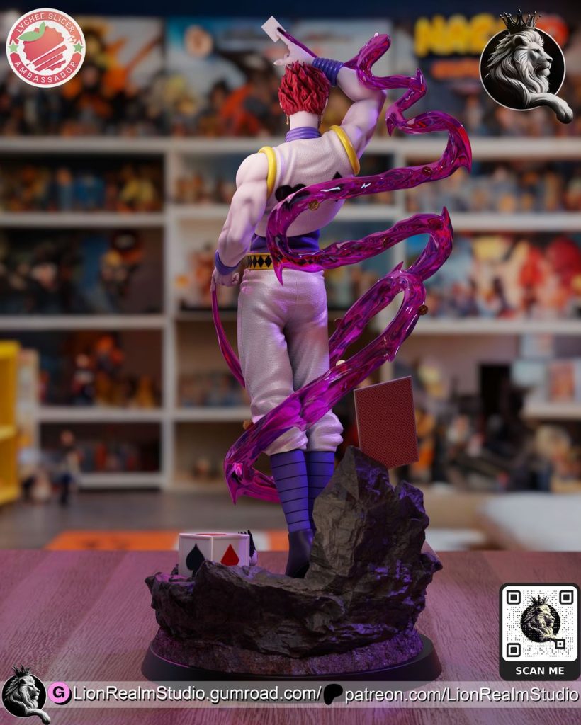 图片[3]-【全职猎人】幻影旅团·西索-3D合纵社-3D打印模型STL格式3mf格式免费下载！