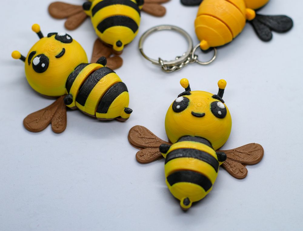 图片[4]-小蜜蜂钥匙链bumble-bee-flexi-keychain-print-3D合纵社-3D打印模型STL格式3mf格式免费下载！