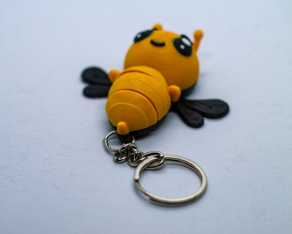 图片[2]-小蜜蜂钥匙链bumble-bee-flexi-keychain-print-3D合纵社-3D打印模型STL格式3mf格式免费下载！
