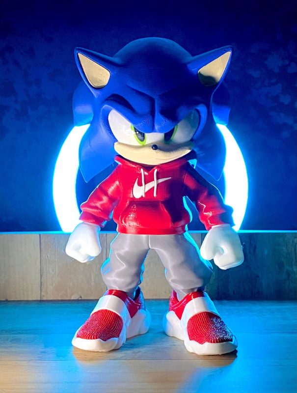 都市索尼克-3D合纵社-3D打印模型STL格式3mf格式免费下载！