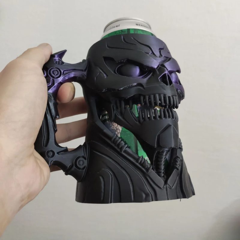 啤酒杯-3D合纵社-3D打印模型STL格式3mf格式免费下载！