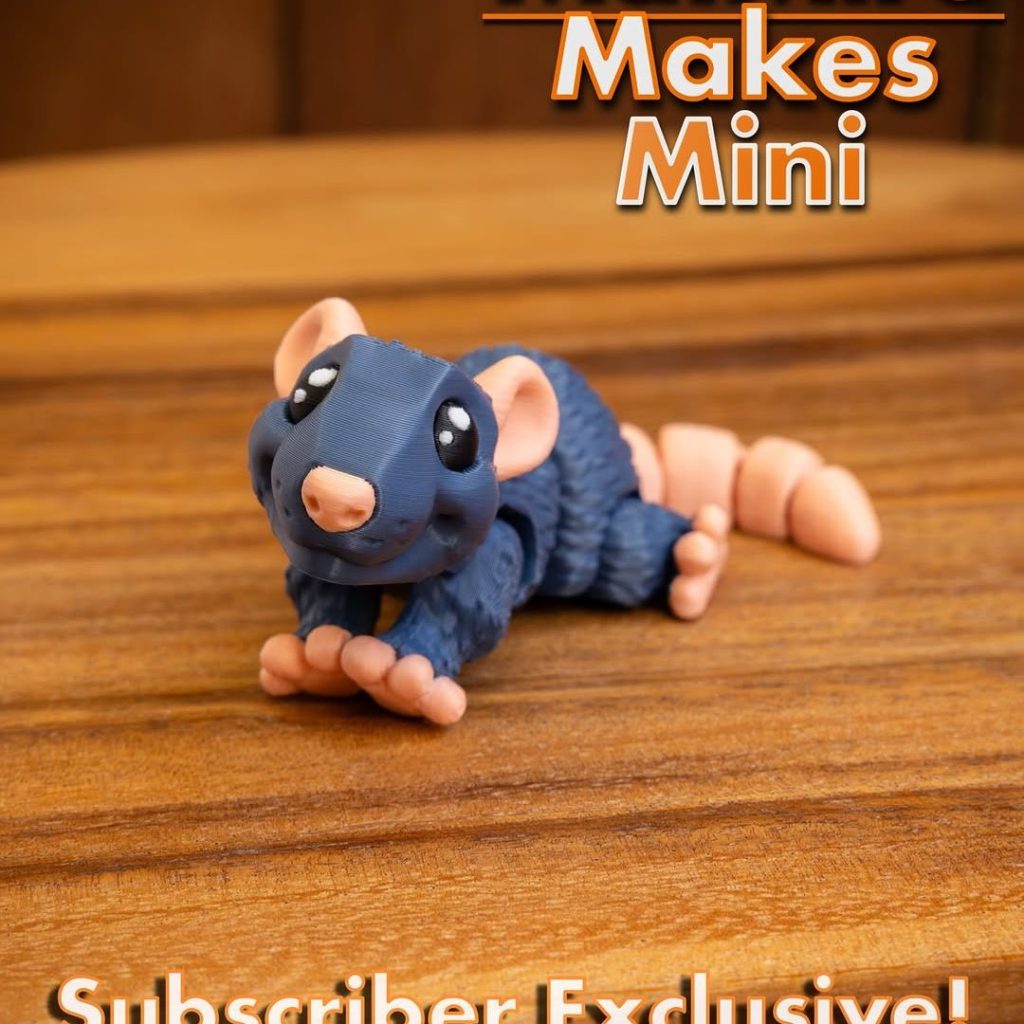 图片[3]-老鼠-3D合纵社-3D打印模型STL格式3mf格式免费下载！