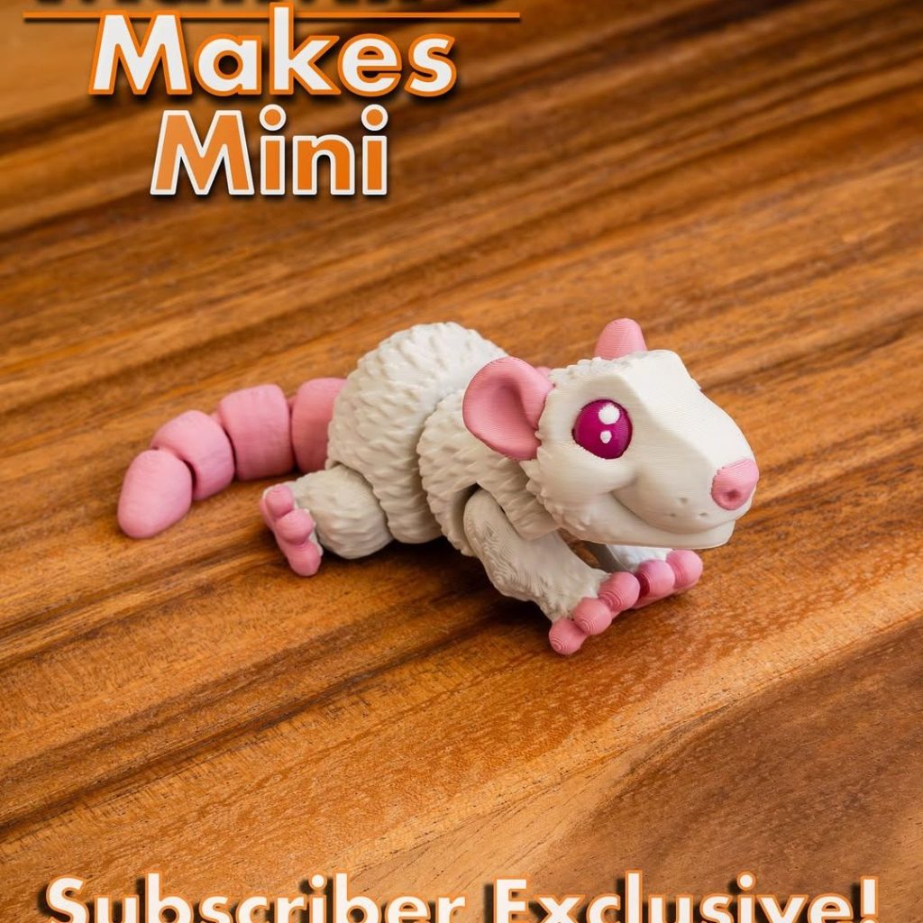 图片[2]-老鼠-3D合纵社-3D打印模型STL格式3mf格式免费下载！