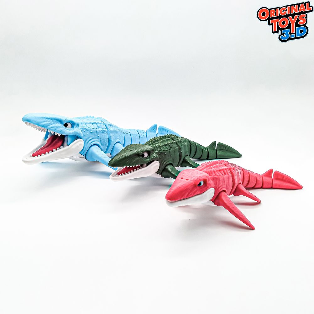 图片[2]-沧龙Original Toys 3D Mosasaurus-3D合纵社-3D打印模型STL格式3mf格式免费下载！