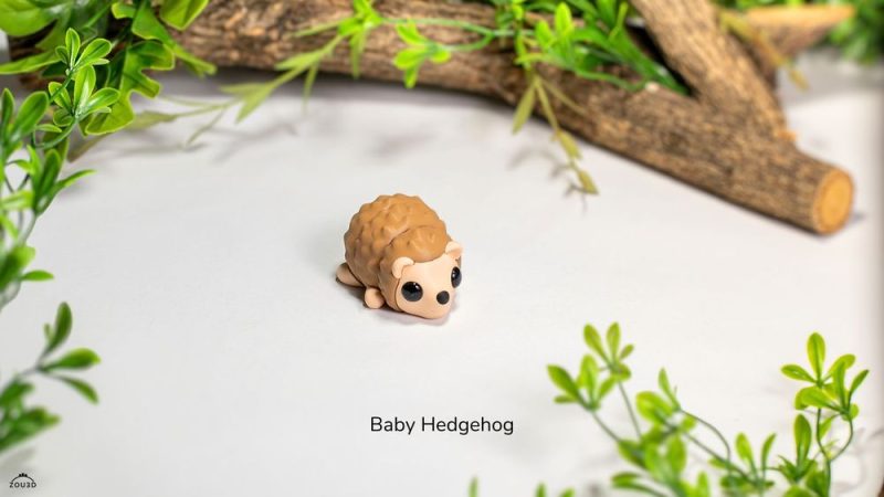 小刺猬-3D合纵社-3D打印模型STL格式3mf格式免费下载!