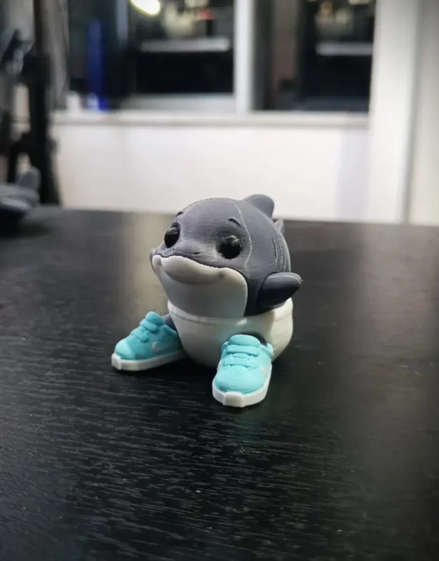 宝宝Tralalero tralala-3D合纵社-3D打印模型STL格式3mf格式免费下载！