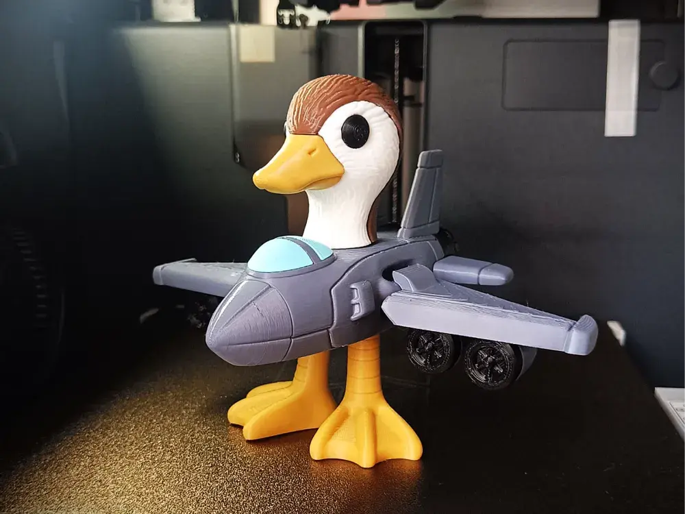 图片[2]-Bombombini Gusini飞机鸭子-3D合纵社-3D打印模型STL格式3mf格式免费下载！