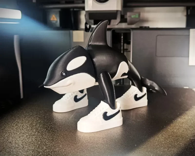 Orcalero Orcala耐克鲸鱼-3D合纵社-3D打印模型STL格式3mf格式免费下载！